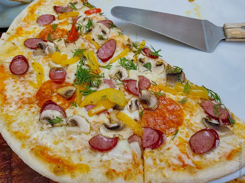 Фирменная пицца «Бенвенуто» — отзыв о ресторане «Бенвенуто на Сретенке»