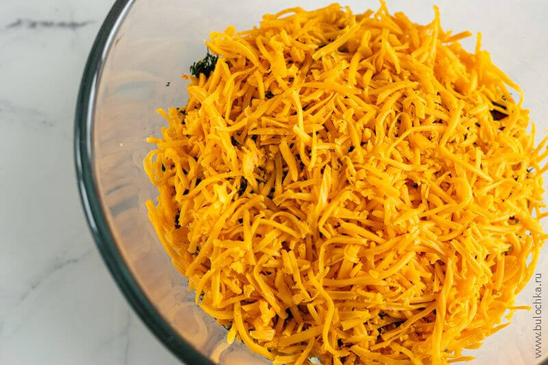 Мясной кекс из курицы или идейки с сыром — добавляем натёртый сыр